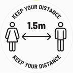 Keep Your Distance Covid Displays