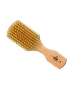 Kent Men's Brush Rectangular Head White Bristles Beechwood - OG4
