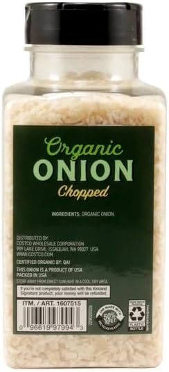 Kirkland Signature Organic Dried Chopped Onion 320g - Shoppers-kart.com