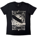 LED ZEPPELIN - VINTAGE PRINT LZ1 - Ladies T-Shirt Black