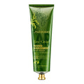 Green hair mask tube with Antipodes branding on a white background.