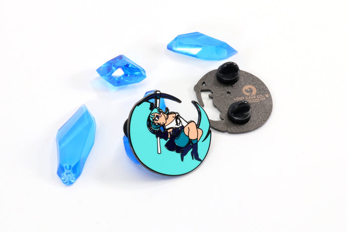 Looci Anime Collectible Pin- Hard Enamel - Pin Loot Cave Co Official Merchandise