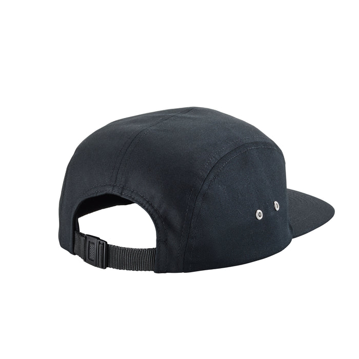 Back of the Leatherman vintage 5-panel hat showing off the plastic buckle