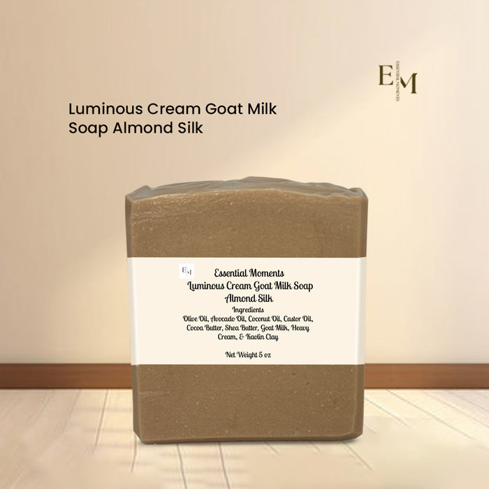 Luminous Cream Goat Milk Soap