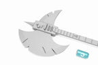 Marshall's Guitar Axe DIY Cosplay Prop Kit - Adventurous Journey - One Sided Blade Guitar - Converted Six String - Vampire King
