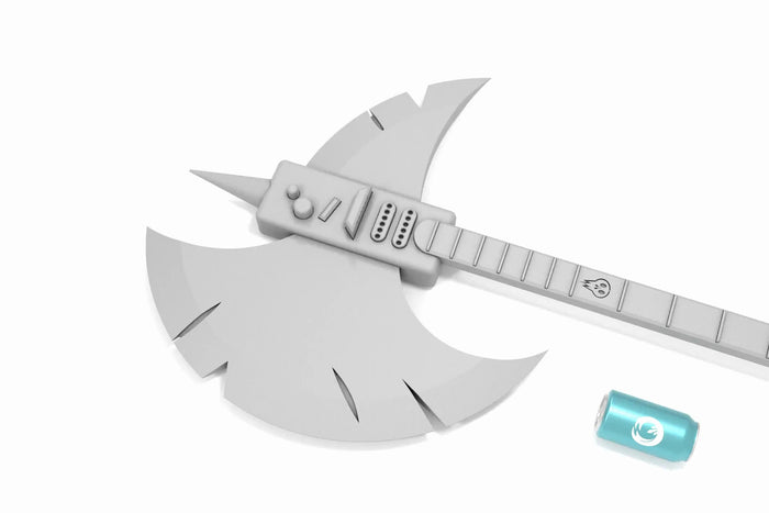 Marshall's Guitar Axe DIY Cosplay Prop Kit - Adventurous Journey - One Sided Blade Guitar - Converted Six String - Vampire King