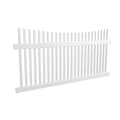 Oxworks Melville PVC Picket Panel Kit - UV Stabilised PVC - 1200mm Panel Height - - Image 1