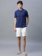 Men's 100% Cotton Drawstring Shorts White