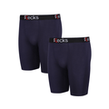 Mens Navy Multipack Boxer Shorts 2 Pack - Kecks