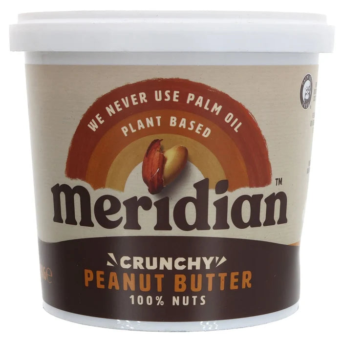 Meridian Crunchy Peanut Butter 100% 1kg