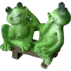 Miniature Garden Frog Decor