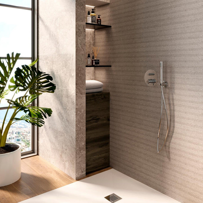 MINIMAL Hand Shower - Chrome Shower Parts Noken by Porcelanosa