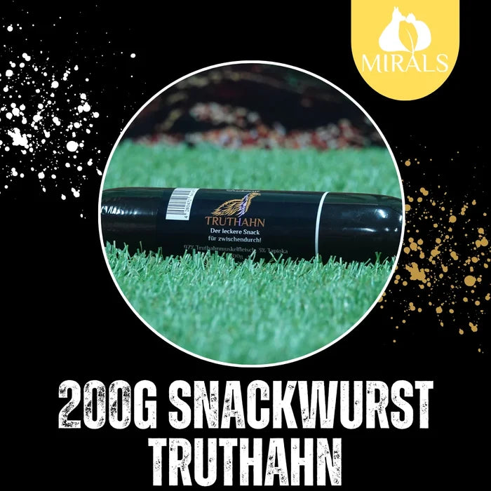 MIRALS Snackwurst Truthahn