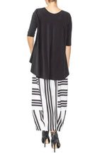 Mixed Stripe Lantern Pant - 7861P