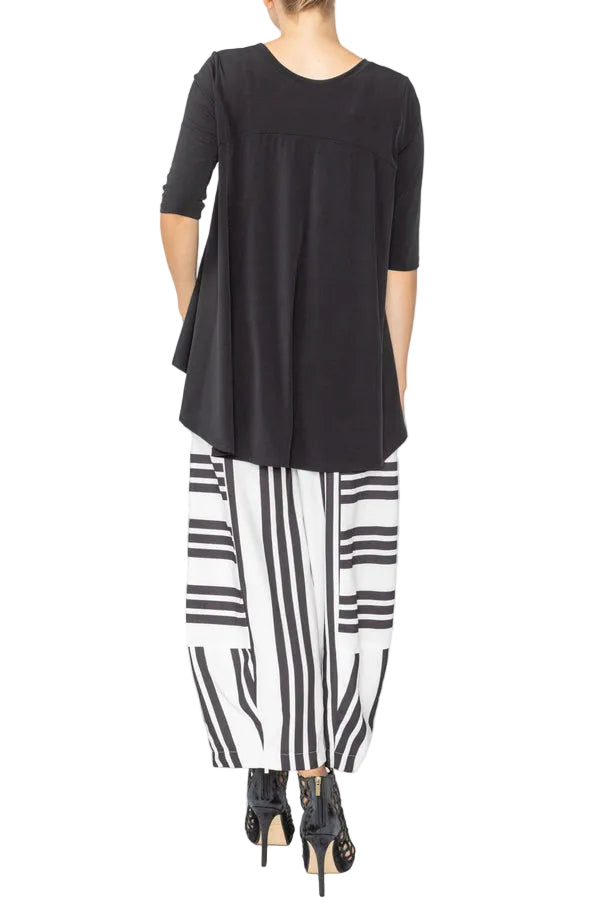 Mixed Stripe Lantern Pant - 7861P
