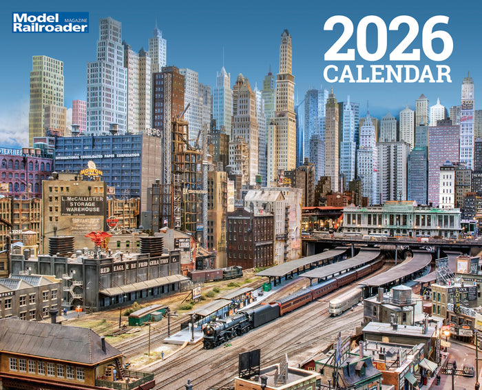 model railroader's 2026 calendar
