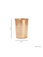 Mosaik Kupferbecher 300 ml