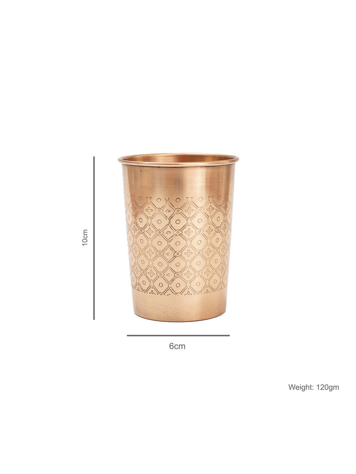 Mosaik Kupferbecher 300 ml