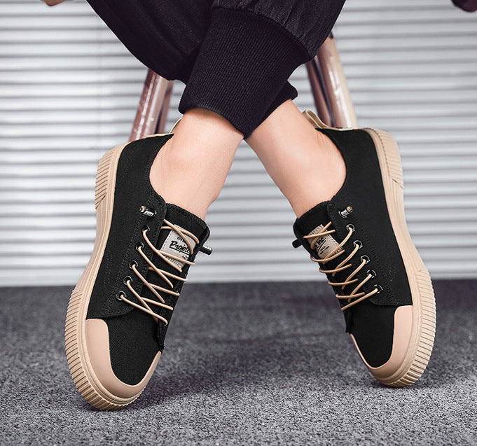 MS1062 - Breathable Low-Top Canvas Shoes