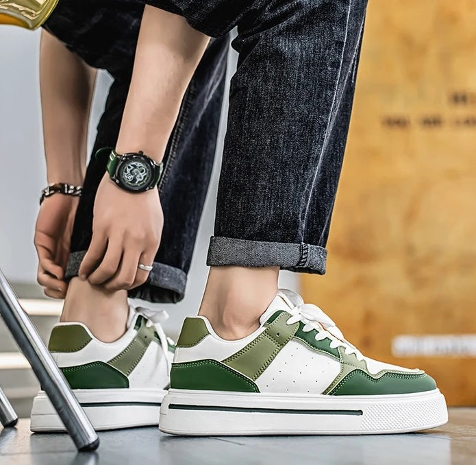 MS896 - Korean Casual Green Sneaker Shoes
