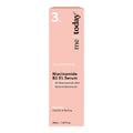 A tall, slim pink box for Niacinamide B3 5% Serum, featuring black text.