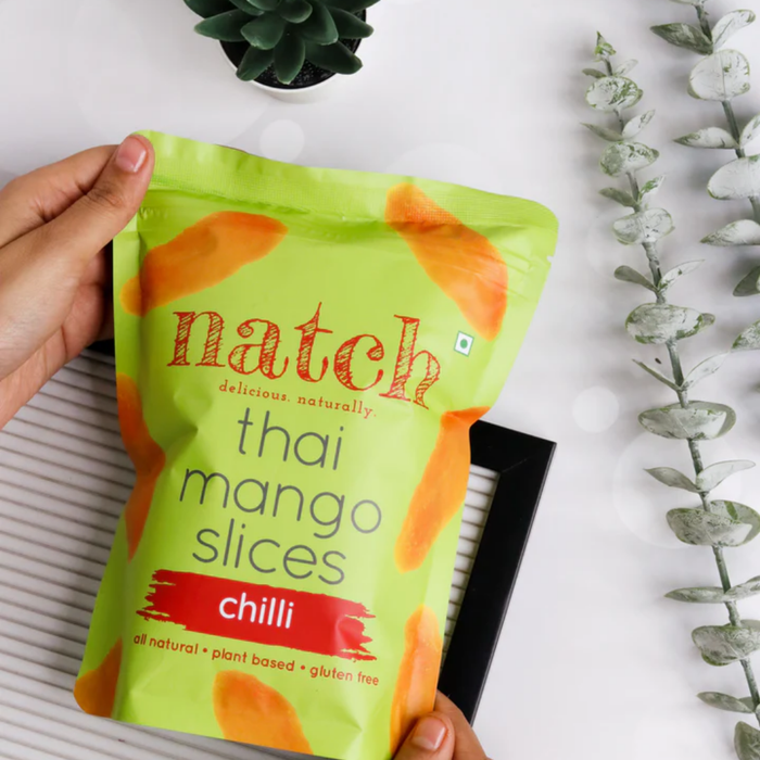 Natch Thai Mango Slices Chilli 150g