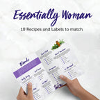 NEW Essentially Woman Recipes & Labels DIY for Essential Oils at Your Oil Tools