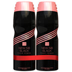 New NB Black Pour Femme Deo for Women 200ml + 200ml(Pack of Two)