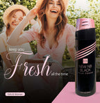New NB Black Pour Femme Deo for Women 200ml + 200ml(Pack of Two)