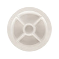 Nora Fleming Pinstripes Melamine Round Divided Platter