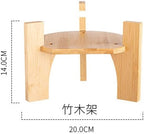 Nordic Reindeer Beverage Dispenser with Tap And Bamboo Base | Kitchen Accessories - Home Hatch