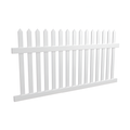 Oxworks North Haven PVC Panel Kit - White - Classic Picket - 1200mm - - Image 1
