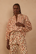 Off-White Buttoned Pleated Blouse_1
