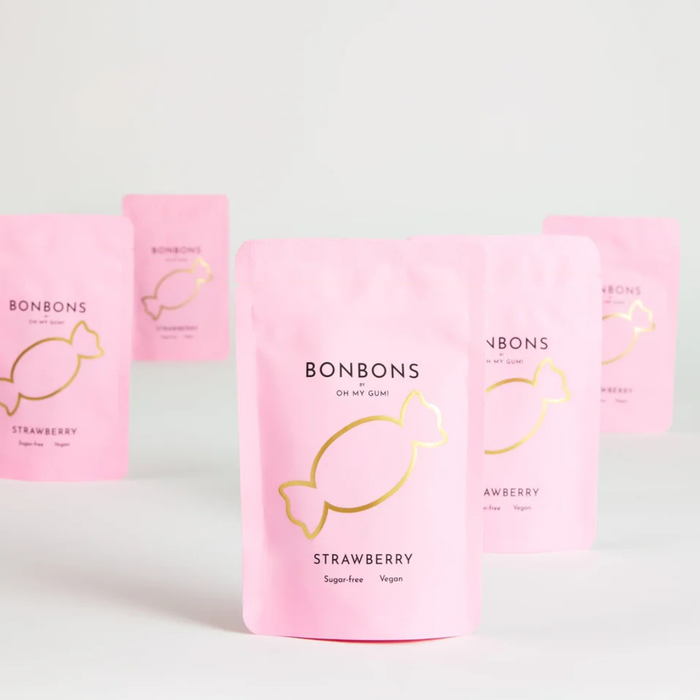 OH MY GUM Strawberry Bonbons