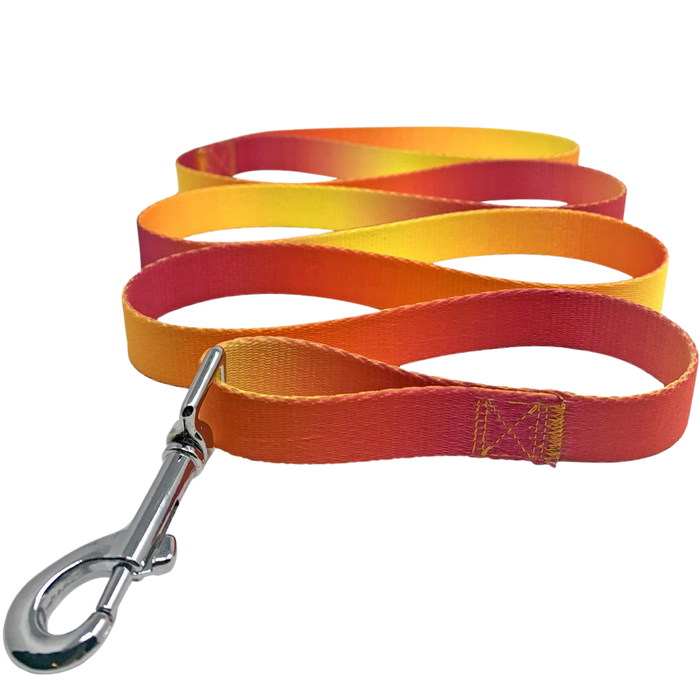 OMBRE-DOG-LEASH-RASPBERRY-PINK-ORANGE
