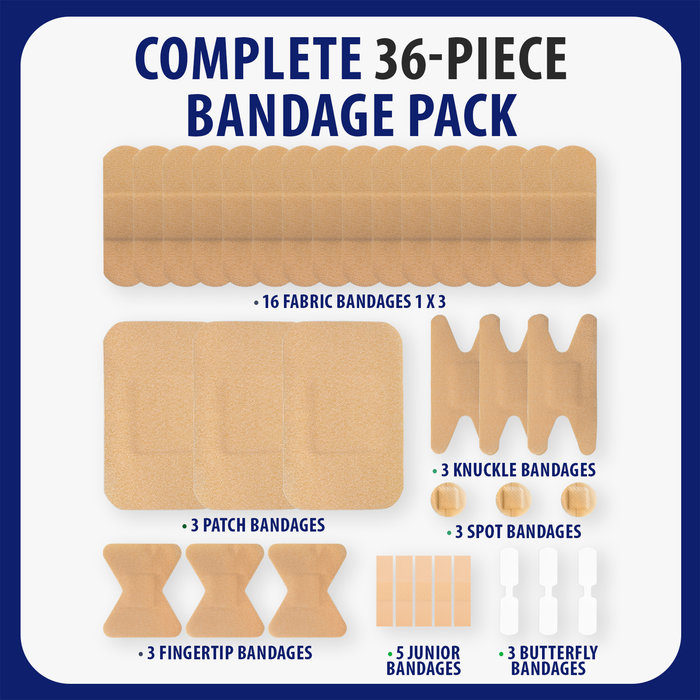 On The Go Adhesive Bandage Pack