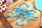 Origami Cookie Cutters Animals Set 2 - Origami Elephant, Origami Gorilla, Origami Lion, Origami Pig, Origami Turtle - Origami Gift idea