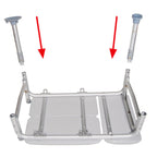 Padded Transfer Bench with Suction Tips