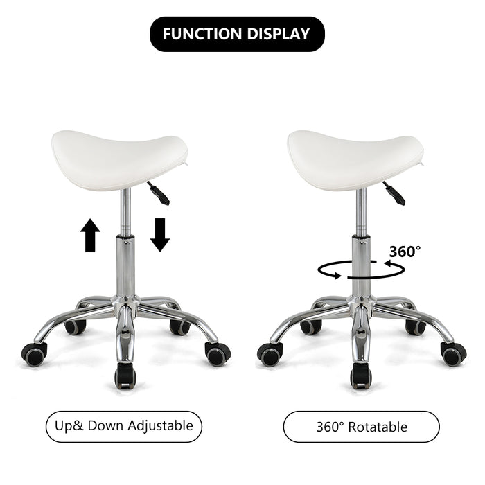 Pala Rolling Saddle Stool