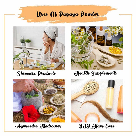 Uses of Papaya Powder