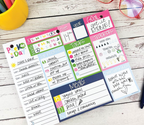 Peek at the Day™ Daily Planner Pad | All Bright & Cheery