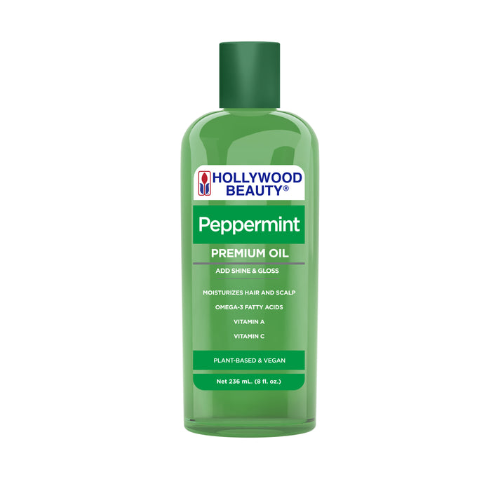 Peppermint Premium Oil for Hair, Scalp, Skin, and Nails - 8 fl oz