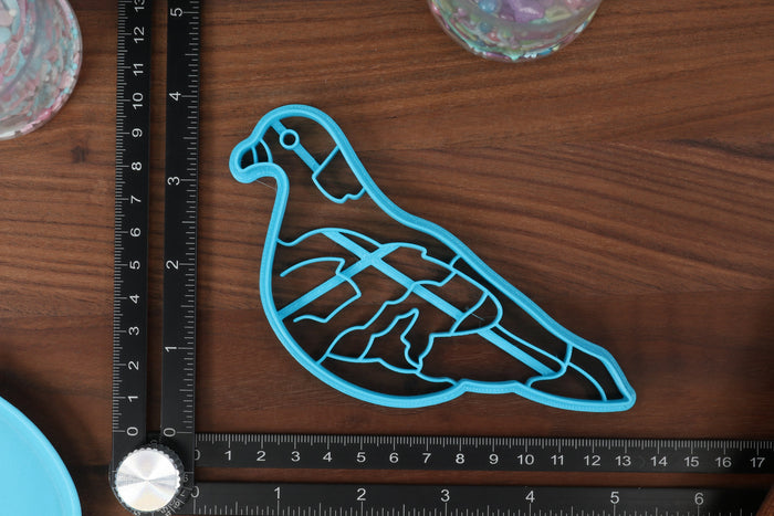 Perfect Pigeons Cookie Cutters - Cute Pigeon, Flying Pigeon, Pigeon Face, Pigeon Outline, Rock Pigeon - Ornithologists & Bird Watching