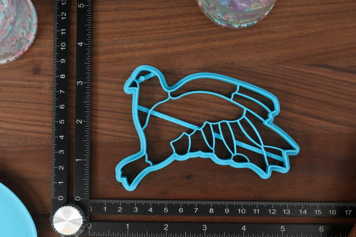 Perfect Pigeons Cookie Cutters - Cute Pigeon, Flying Pigeon, Pigeon Face, Pigeon Outline, Rock Pigeon - Ornithologists & Bird Watching