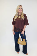 Perfect Timing Asymmetrical Lace Hem Top - The Pink Tulip Clothing