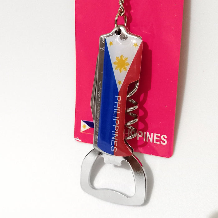 PHILIPPINES BOTTLE OPENER KEYCHAIN