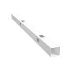 Oxworks Picket PVC Corner Post - White - 102 x 102 x 1900mm - - Image 1