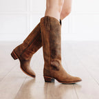 Plain Jane Boot - Burnt Caramel