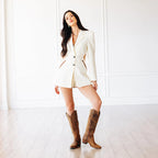 Plain Jane Boot - Burnt Caramel