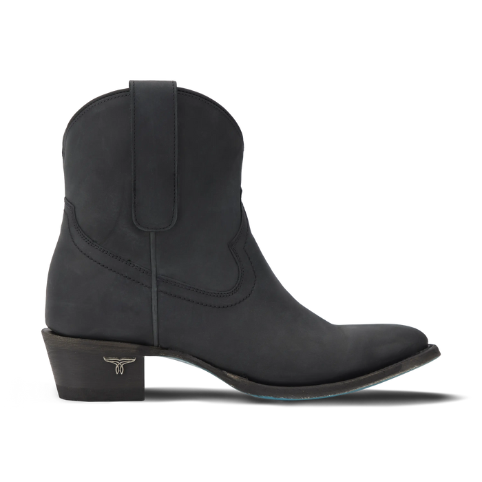 Plain Jane Bootie - Matte Black
